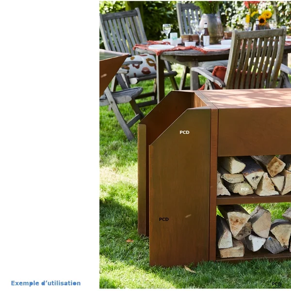 Adaptateur Barbecook Nestor Adapter Pour Braséro Nestor Sur Nestor Buddy