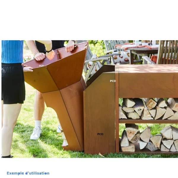 Adaptateur Barbecook Nestor Adapter Pour Braséro Nestor Sur Nestor Buddy