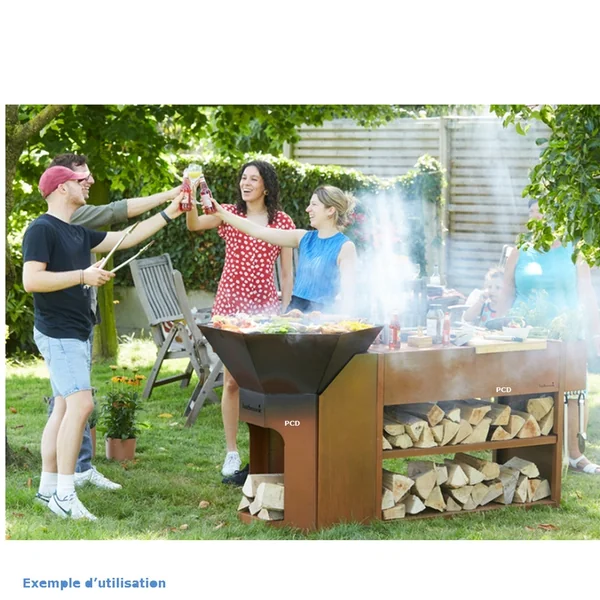 Adaptateur Barbecook Nestor Adapter Pour Braséro Nestor Sur Nestor Buddy