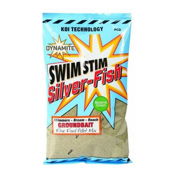 Amorce Dynamite Baits 900G Swim Stim Silver Fish Groundbait Betaine Green