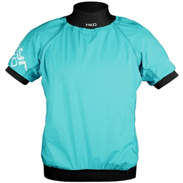 Anorak Hiko Zephyr manche courte Bleu Corail