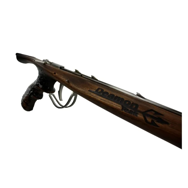 Arbalète fusil harpon bois chasse sous marine Deamon Teak Oil - 105