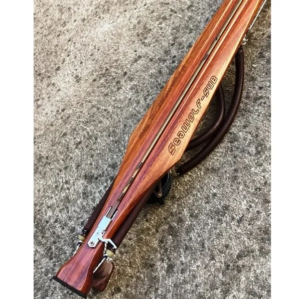 Arbalète fusil harpon bois chasse sous marine Seawolf Predator Vela 85