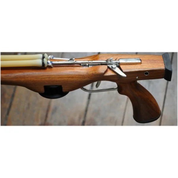 Arbalète fusil harpon bois chasse sous marine Teaksea Beam - 95 cm