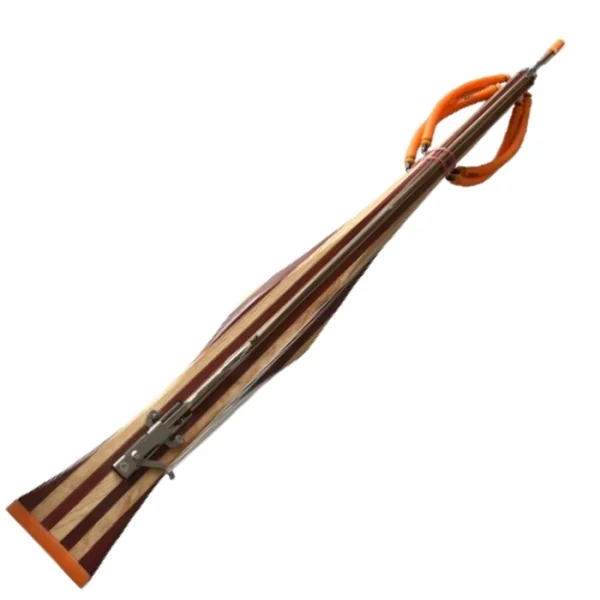 Arbalète fusil harpon chasse sous marine Denty Spearfishing Bois Olivier et Acajou 75 cm