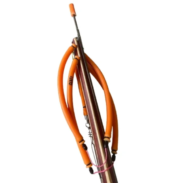 Arbalète fusil harpon chasse sous marine Denty Spearfishing Bois Olivier et Acajou 75 cm