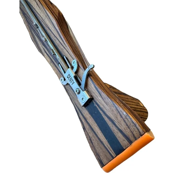 Arbalète fusil harpon chasse sous marine Denty Spearfishing Bois Zebrano 95 cm