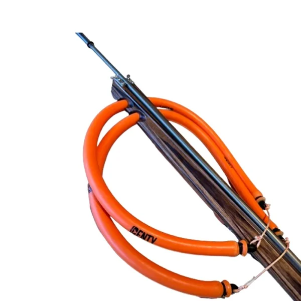 Arbalète fusil harpon chasse sous marine Denty Spearfishing Bois Zebrano 95 cm