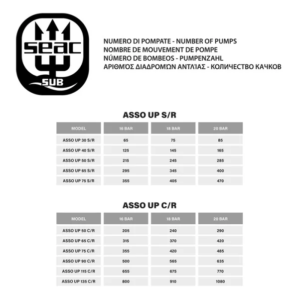 Arbalète fusil harpon chasse sous marine pneumatique Seac sub Asso UP 30 cm