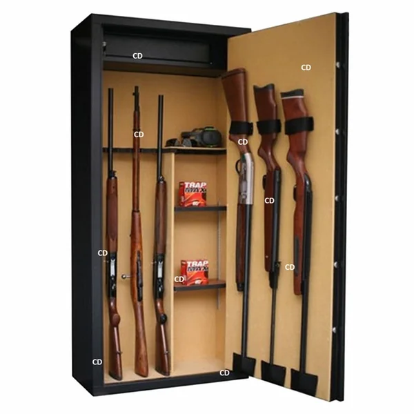 Armoire Infac Classic 14 Armes + Lunettes + Coffre Intérieur + Etagères Amovibles