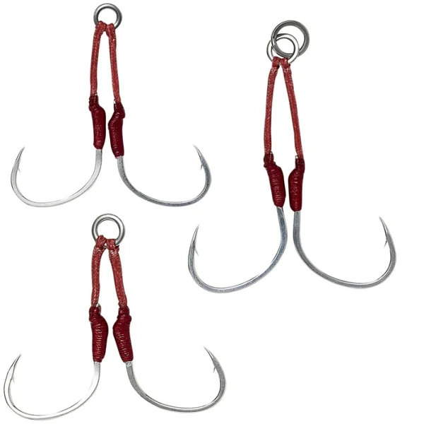 Assit hook Savage Gear Bloody Double assist hook - taille #1 2pcs