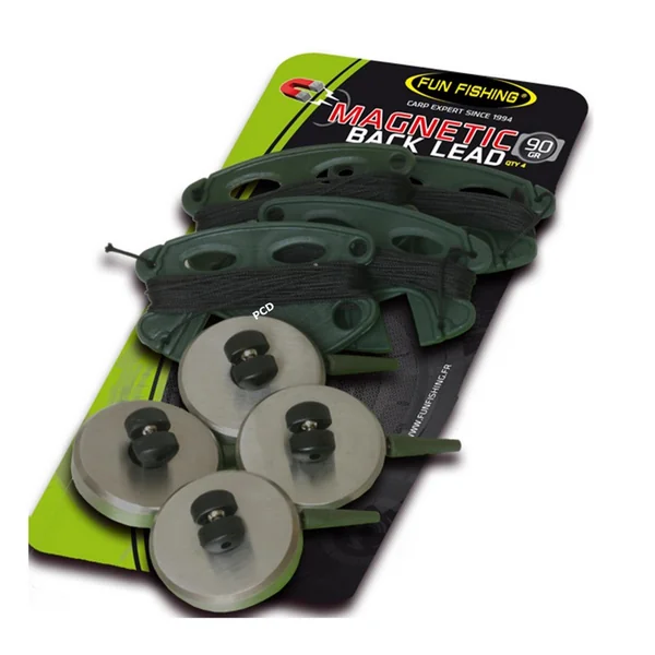 Back Lead Fun Fishing Magnetic Back Lead Inox 90G Par 4