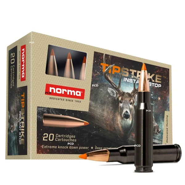 Balles Norma Tipstrike Silencer 308 Win 170 Grains Par 20