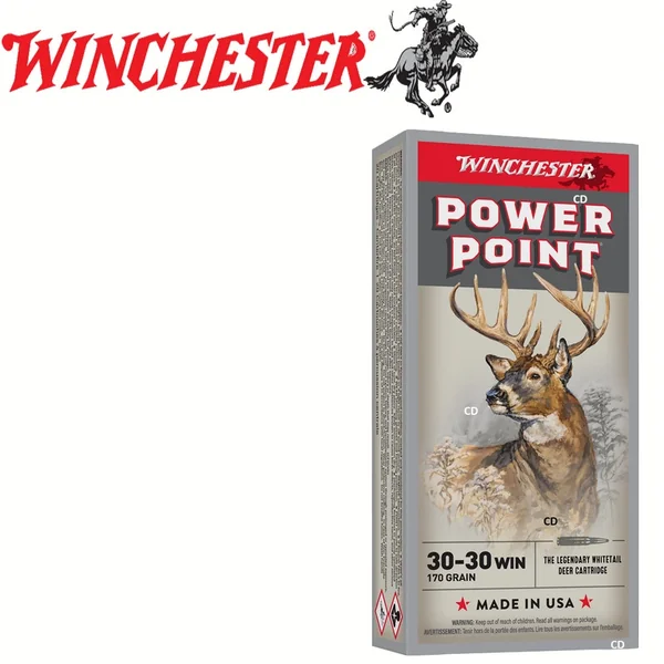 Balles Winchester Super X Power Point 30-30 Win 150 Grains Par 20