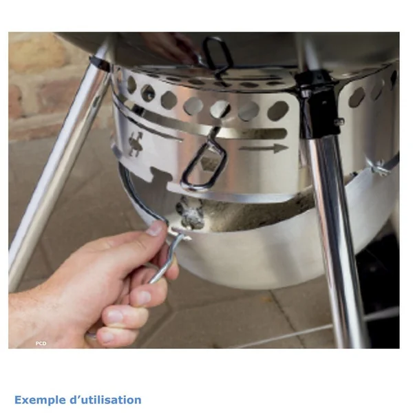 Barbecue Charbon Weber Master Touch GBS C 5750 Deep Ocean Blue