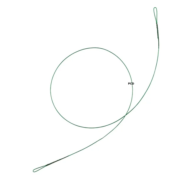 Bas de Ligne Acier Srt 7 Brins 2 Boucles 40cm Par 2