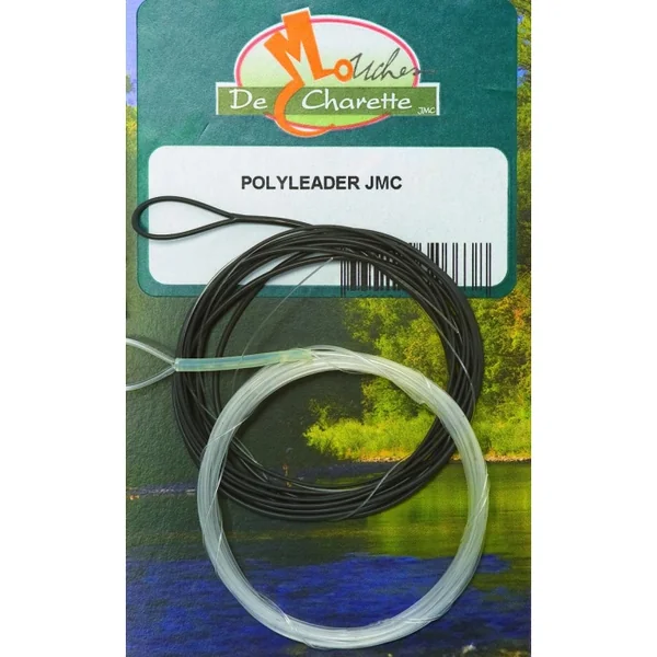 Bas De Ligne Mouche JMC Polyleader Saumon 1.50m Jmc 24lb Extra Plongeant