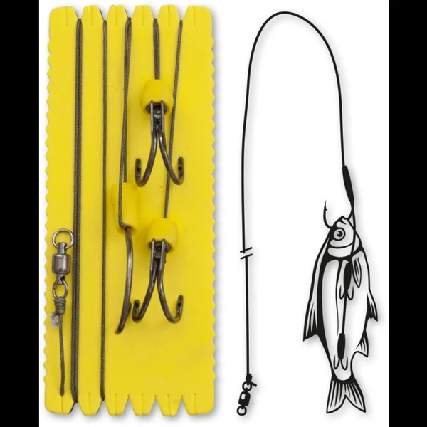 Bas de ligne silure Black Cat - montage big bait Ghost