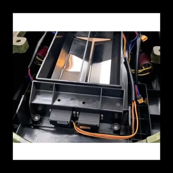 Bateau amorceur Anatec Catamaran Dl Camou Oak Brushless Lithium + Sr07 Brushless + Fishing robot