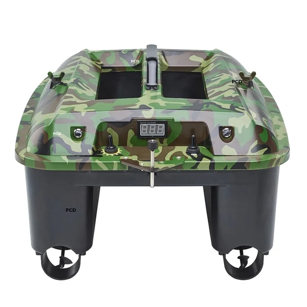 Bateau d'Amorçage Anatec Maxboat Forest Lithium 16Ah Et Sondeur ALF500