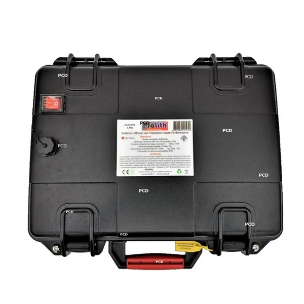 Batterie Valise Lithium Ion Polymère Prolith 24 Volts 200 Ah + Sortie Régulée 12V