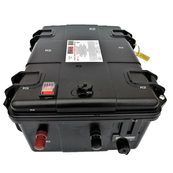 Batterie Valise Lithium Ion Polymère Prolith 48 Volts 120 Ah + Sortie Régulée 12V
