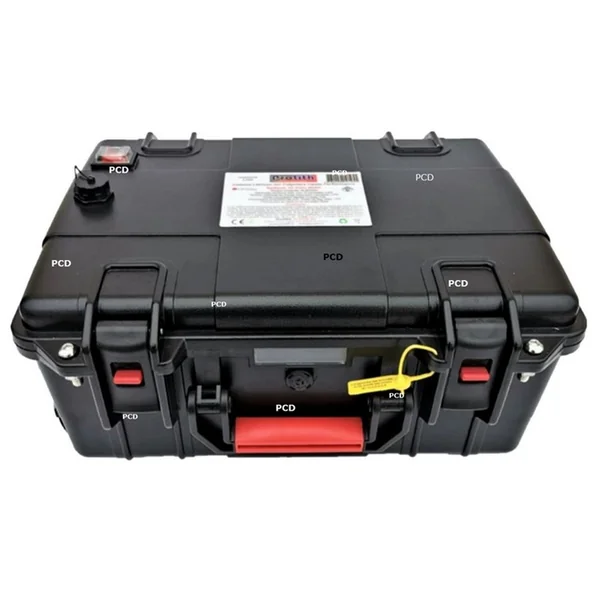 Batterie Valise Lithium Ion Polymère Prolith 48 Volts 120 Ah + Sortie Régulée 12V