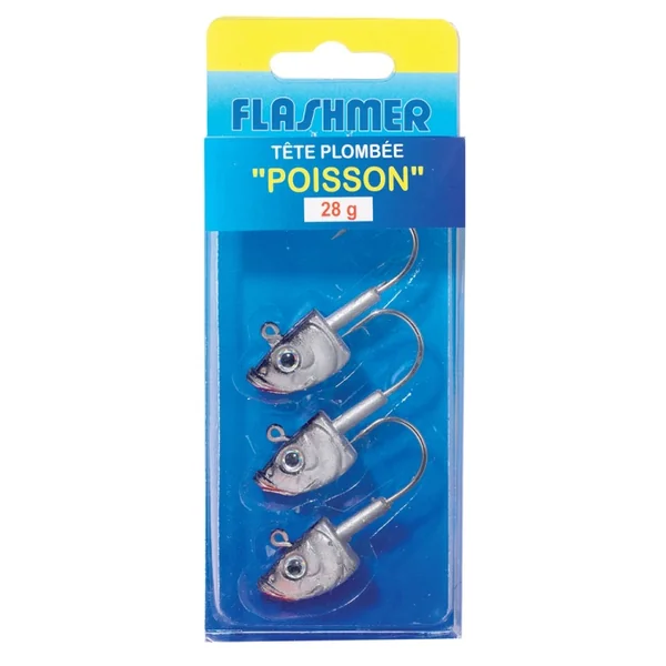 Blister de 3x Têtes Peintes Poisson 75g