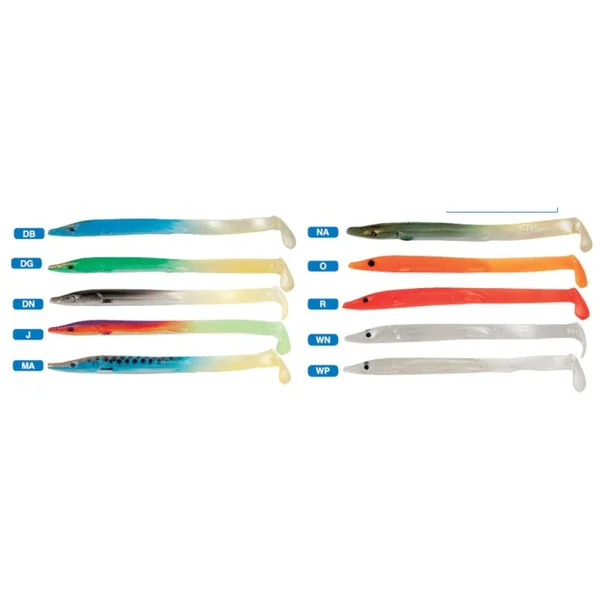 Blister de 4 Leurres Souples Red-Gill 70 mm