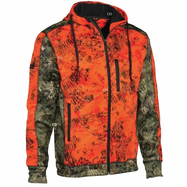 Blouson Zippé Homme Pro Hunt Wolf Snake Blaze Et Snake Forest