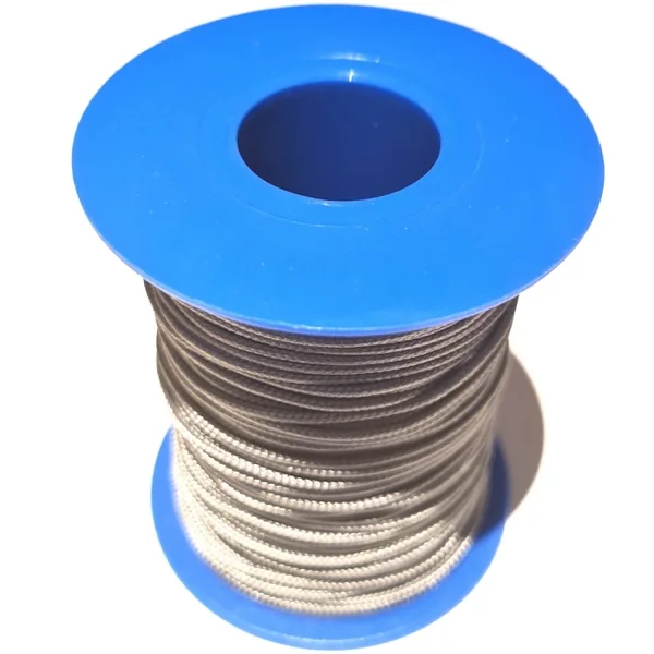 Bobine de dyneema gainé Denty Spearfishing Ø 1.5 mm - Argent 50 m