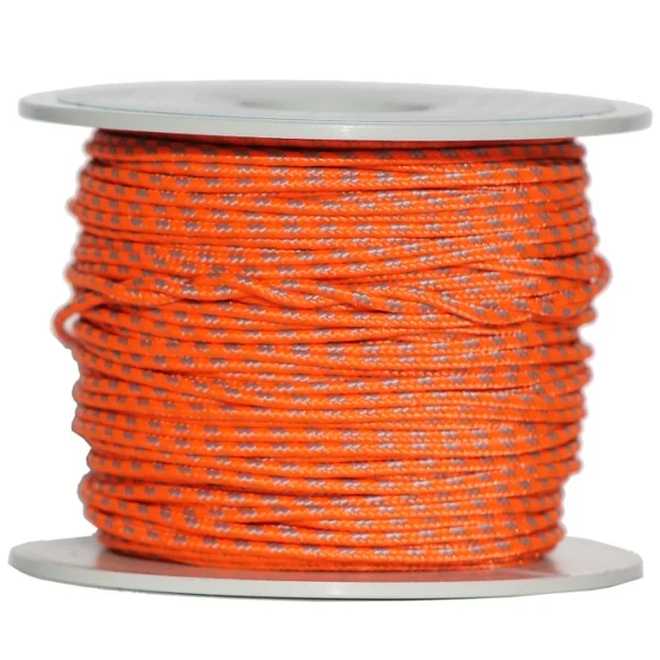 Bobine de Dyneema gainé Sigalsub Ø 1,5 mm Orange et Gris 100 m