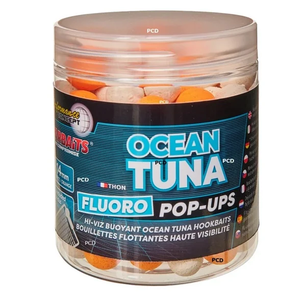 Bouillettes Flottantes Starbaits Performance Concept Ocean Tuna Fluo Pop Up 50G
