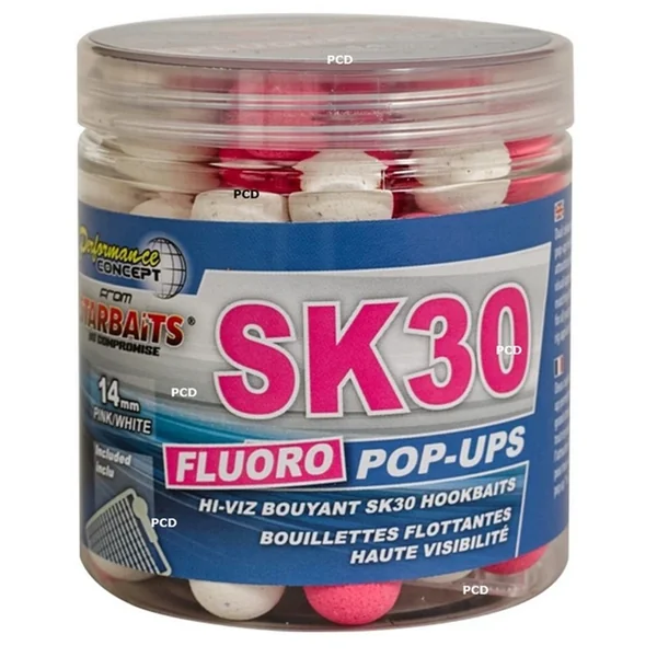 Bouillettes Flottantes Starbaits Performance Concept SK30 Bright Pop Up 50G