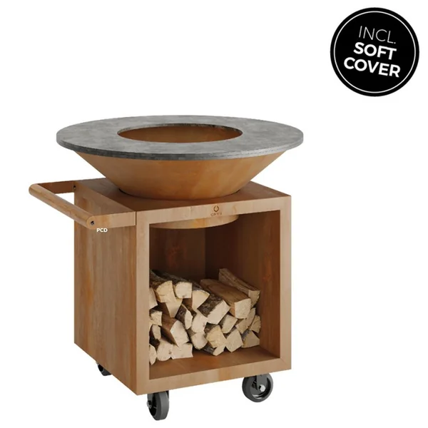 Braséro Plancha Ofyr Classic Storage Corten 100 Pro