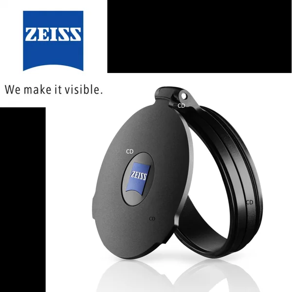 CACHE OBJECTIF FLIP-UP ALUMINIUM POUR ZEISS VICTORY V8 ET VICTORY HT 50MM