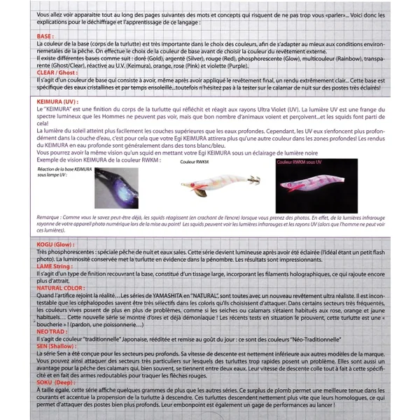 Calamarette Yamashita Egi-O Q Live La Me String 10,5 cm / 15 gr