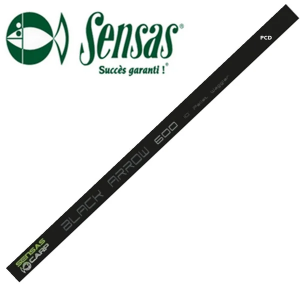Canne Anglaise Sensas Black Arrow 600 Pellet Waggler 11 Pieds 2 Brins