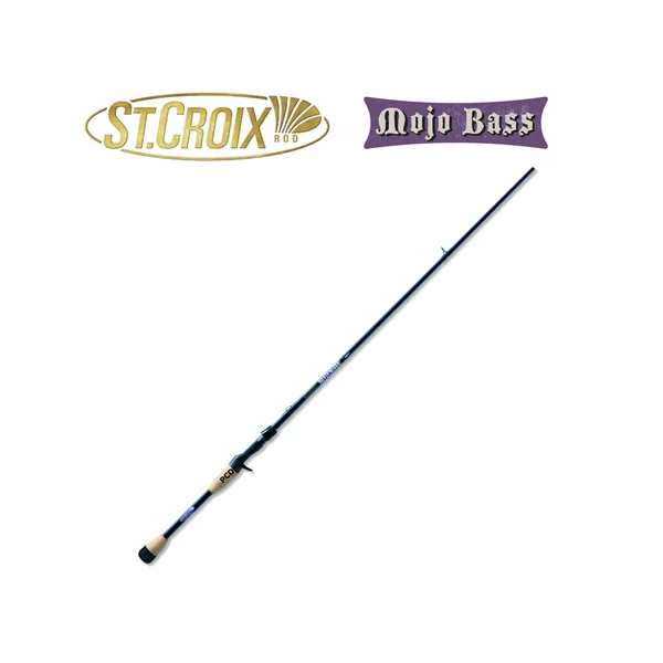 CANNE CASTING ST CROIX MOJO BASS FAST 2M07 MH JIG N WORM 2 BRINS