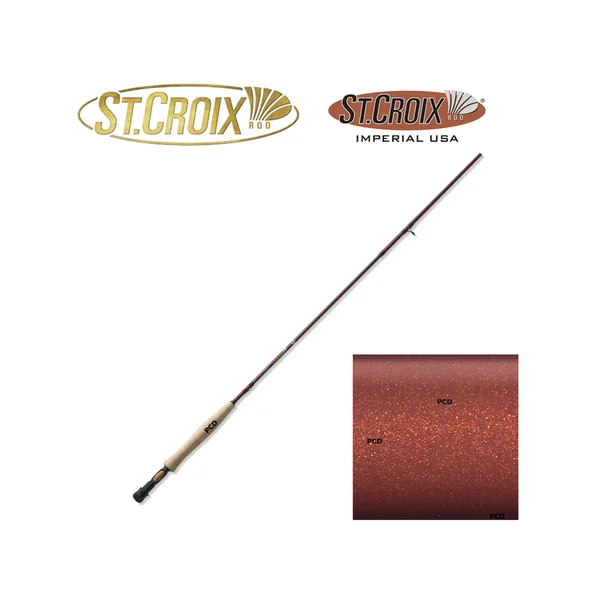 CANNE MOUCHE ST CROIX IMPERIAL USA 8 PIEDS 6 SOIE 4 4 BRINS