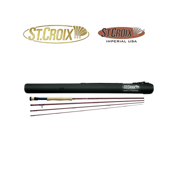 CANNE MOUCHE ST CROIX IMPERIAL USA 9 PIEDS SOIE 6 4 BRINS