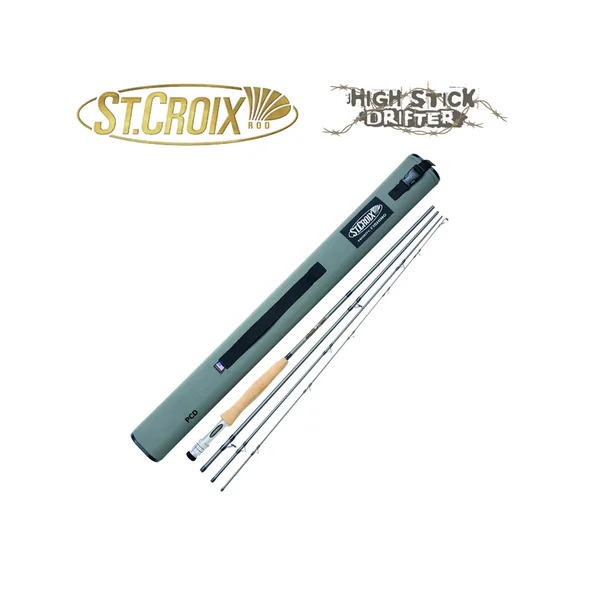 CANNE MOUCHE ST CROIX LEGEND HIGH STICK DRIFTER 10 PIEDS SOIE 4 4 BRINS