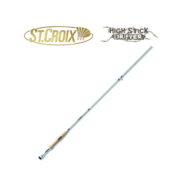 CANNE MOUCHE ST CROIX LEGEND HIGH STICK DRIFTER 10 PIEDS SOIE 4 4 BRINS