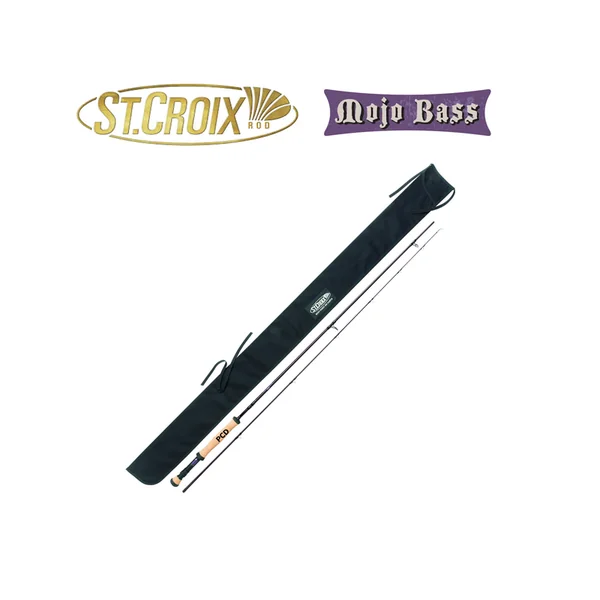 CANNE MOUCHE ST CROIX MOJO BASS FLY 7 PIEDS 11 SOIE 9  2 BRINS