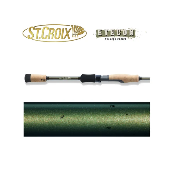 CANNE SPINNING ST CROIX EYECON FAST 2M13 ML RIGGIN 2 BRINS