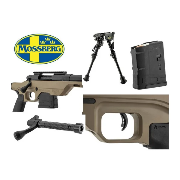 Carabine A Verrou Mossberg MVP Serie LC Tactical Bolt Action 308 Win