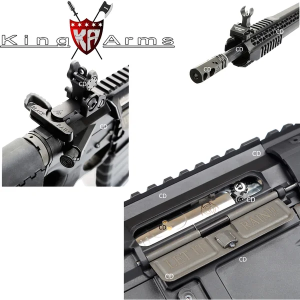 CARABINE AEG KING ARMS BLACK RAIN ORDNANCE RIFLE NOIR MOSFET 1,4J