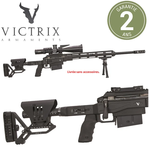 CARABINE DE PRECISION VICTRIX MINERVA TACTICAL SCORPIO TGT 338 LAPUA MAG