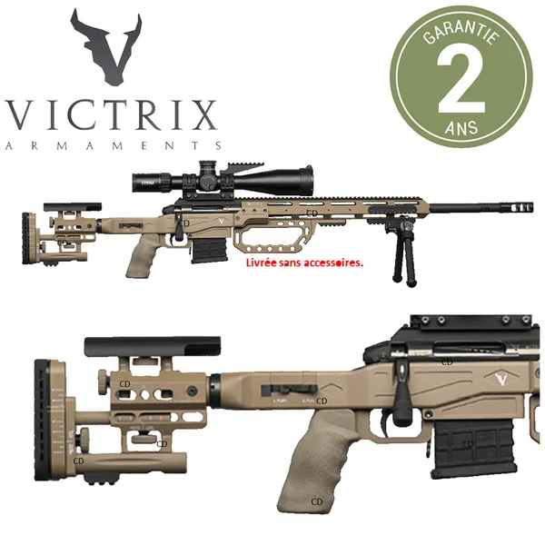 Carabine De Précision Victrix Minerva Tactical Gladius TCT 22 Tan 308 Win