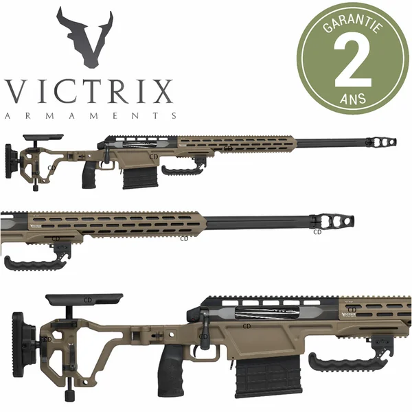 Carabine De Précision Victrix Tormento V Médium Flat Brown 375 Cheytac